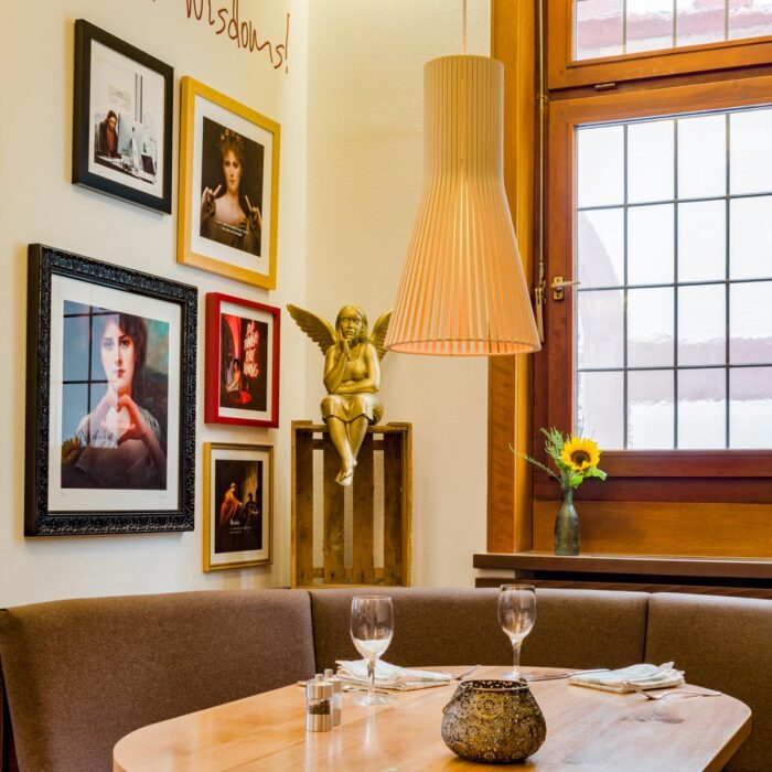 Restaurant on the Market Square – with a selection of hearty regional dishes in the culinary tradition of the Goldener Engel