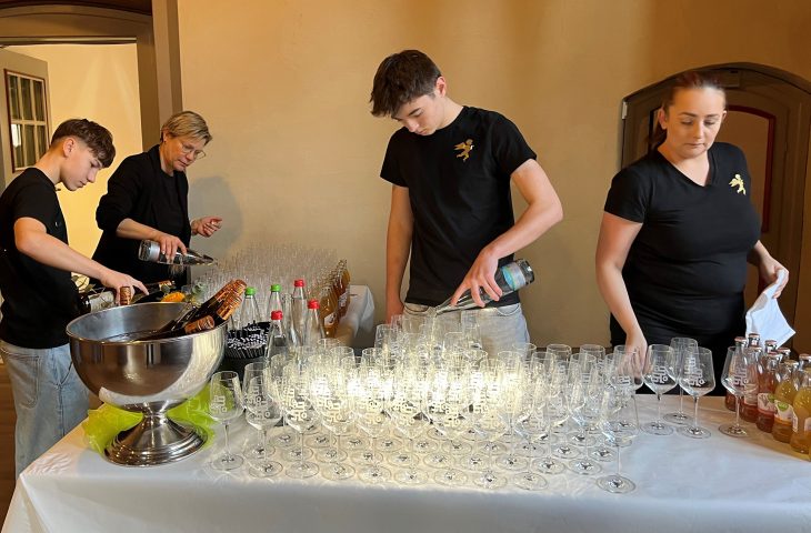 Catering: Sektempfang